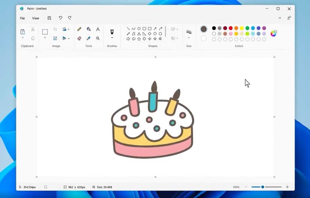 cara menghapus tulisan di gambar dengan Paint