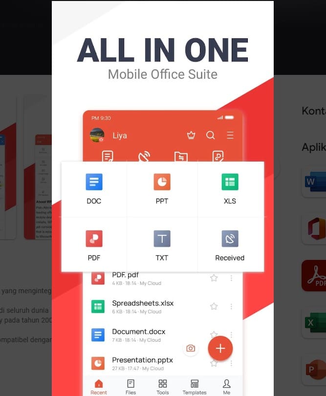 Cara menghapus slide Power Point di HP