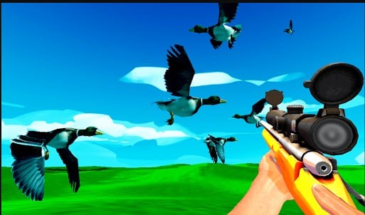 game shooting duck