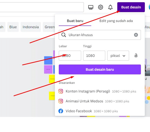 Cara Membuat Feed Instagram Nyambung Dengan Canva